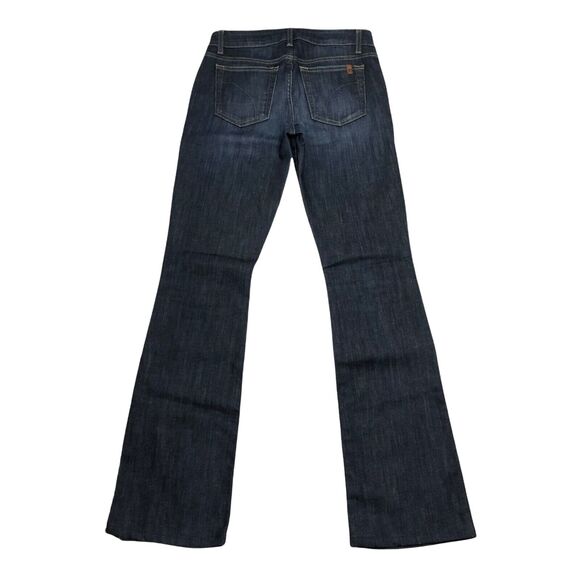 Joe's Jeans Curvy Bootcut Mona Dark Wash Mid Rise Womens Size 27 x 32.5(Altered) - Picture 6 of 7